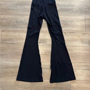 Aerie Offline Black Flared Cross-Over Yoga Pants